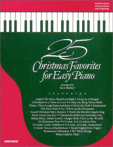 25 Christmas Favorites for Easy Piano Sheet Music