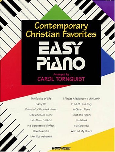 Contemporary Christian Favorites Easy Piano Books