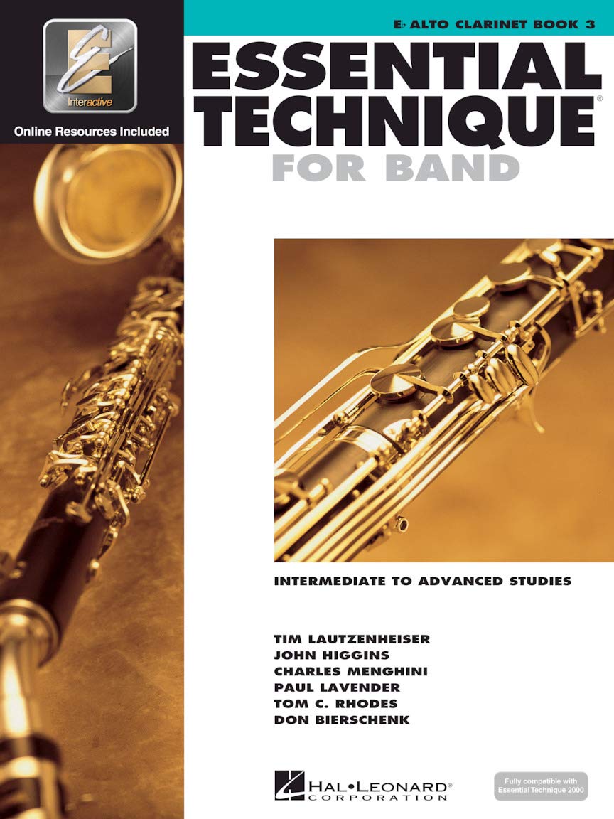 Essential technique for band clarinette +enregistrements online book