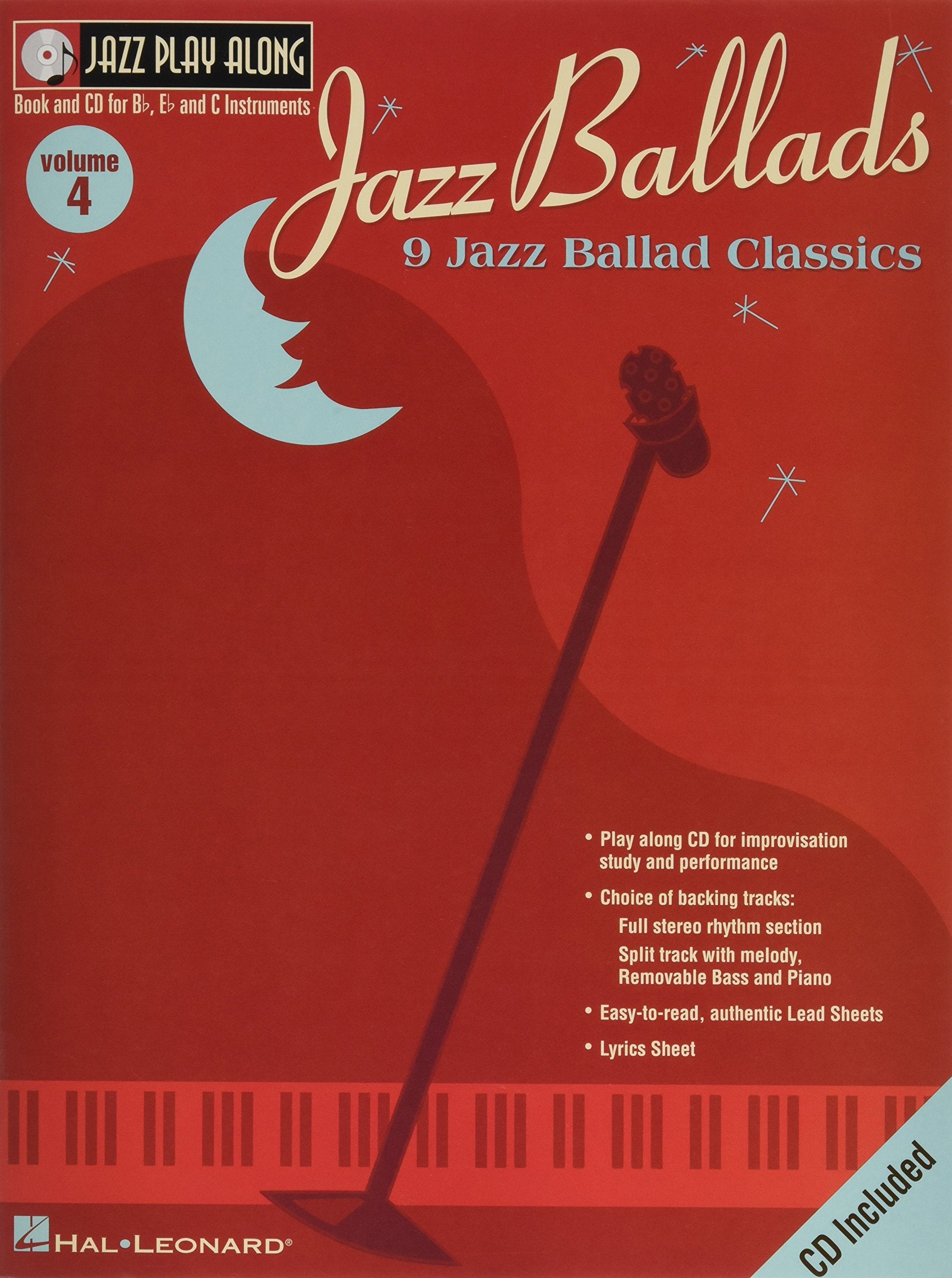 Jazz Ballads Jazz Play-Along Volume 4 Book/Online Audio book