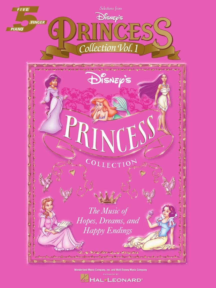 Disney'S Princess Collection Volume 1 Five Finger Piano Pf book