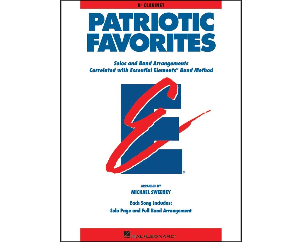 Patriotic Favorites: B Flat Clarinet Sheet Music