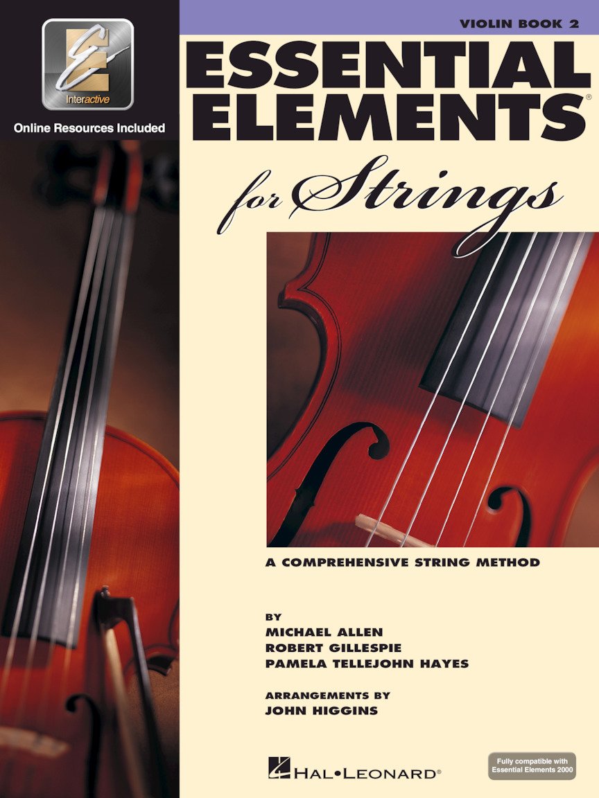 Essential Elements for Strings Book 2 with Eei Violin Sheet Music and Online Audio Hal Leonard book