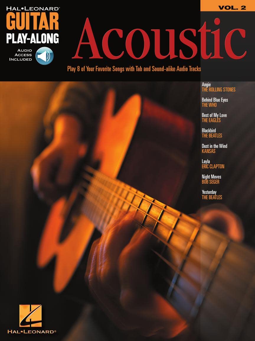 Acoustic Guitar Play-Along Volume 2 Book/Online Audio Social Sciences