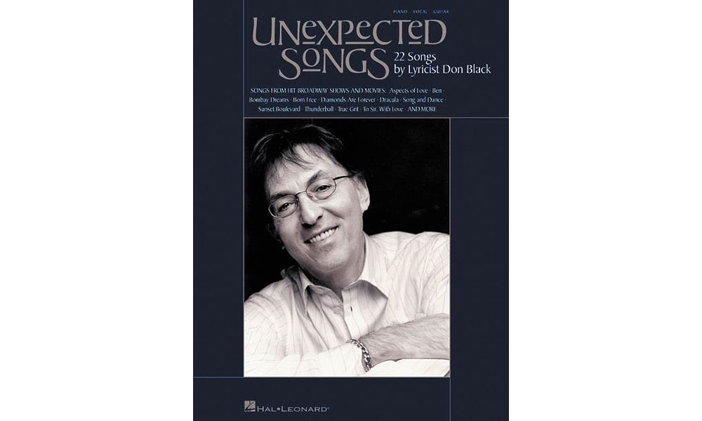 Black, Don Unexpected Songs (22 Songs By Lyricist Don Black) Pvg: Noten für Gesang, Klavier (Gitarre) Sheet Music