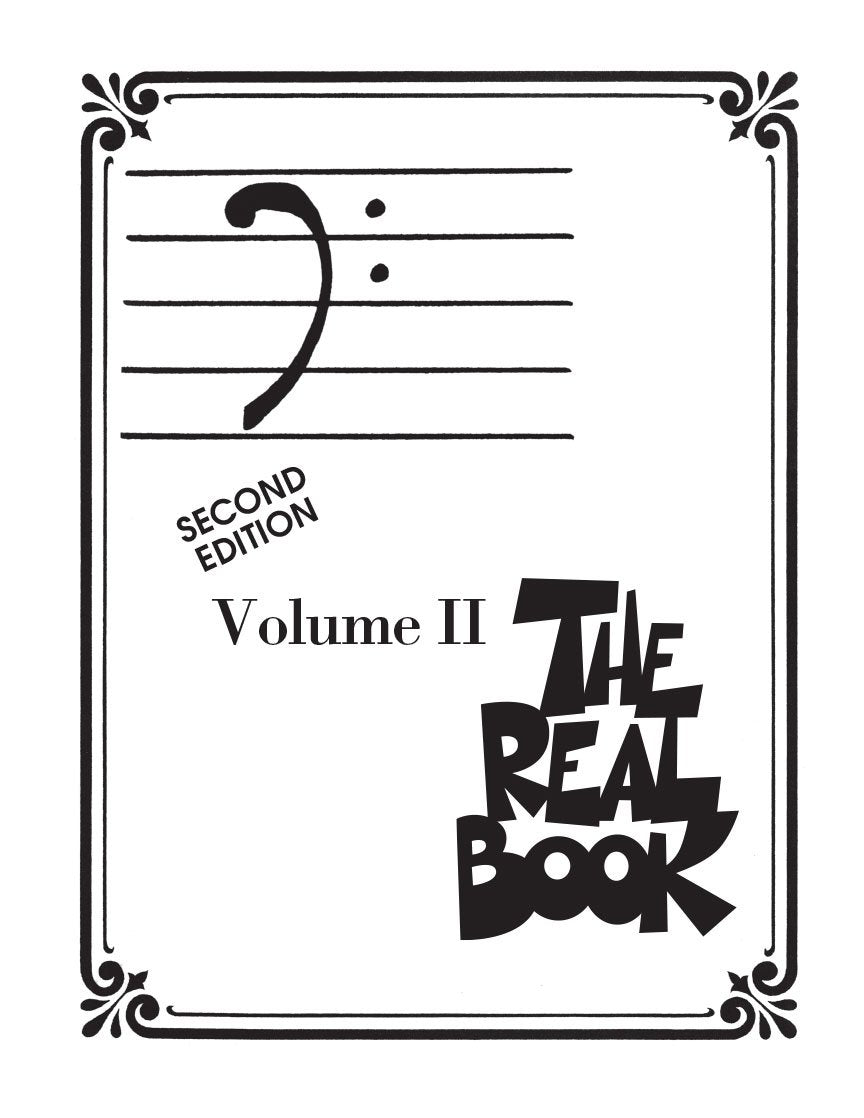 The real book - volume ii (2nd ed.) basson, trombone, violoncelle ou basse book