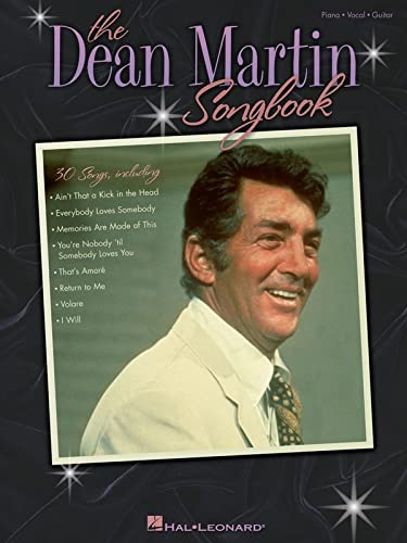 The Dean Martin Songbook (Piano/Vocal/Guitar Artist Songbook) Sheet Music