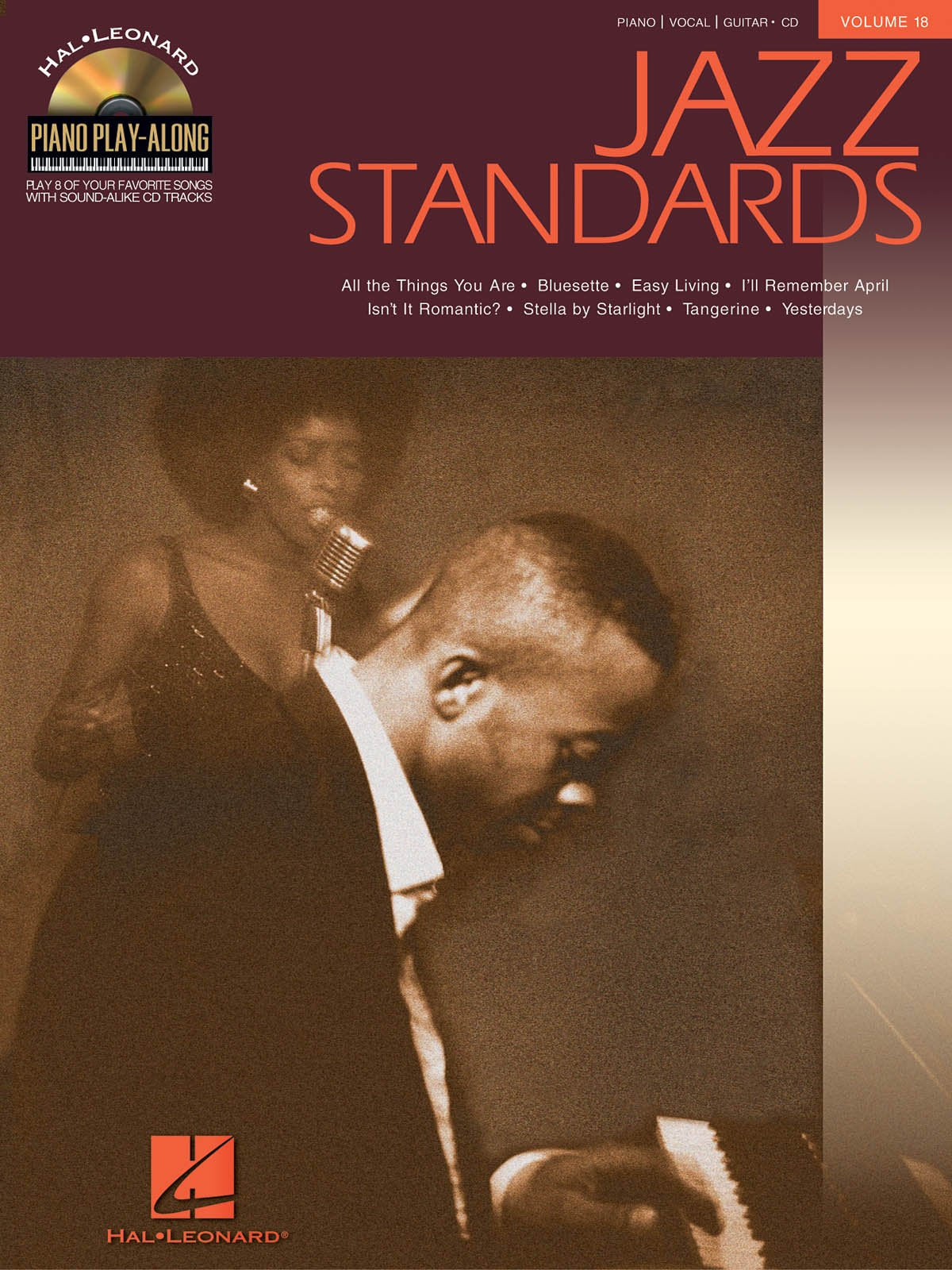 Jazz Standards: Piano Play-Along Volume 18 Sheet Music