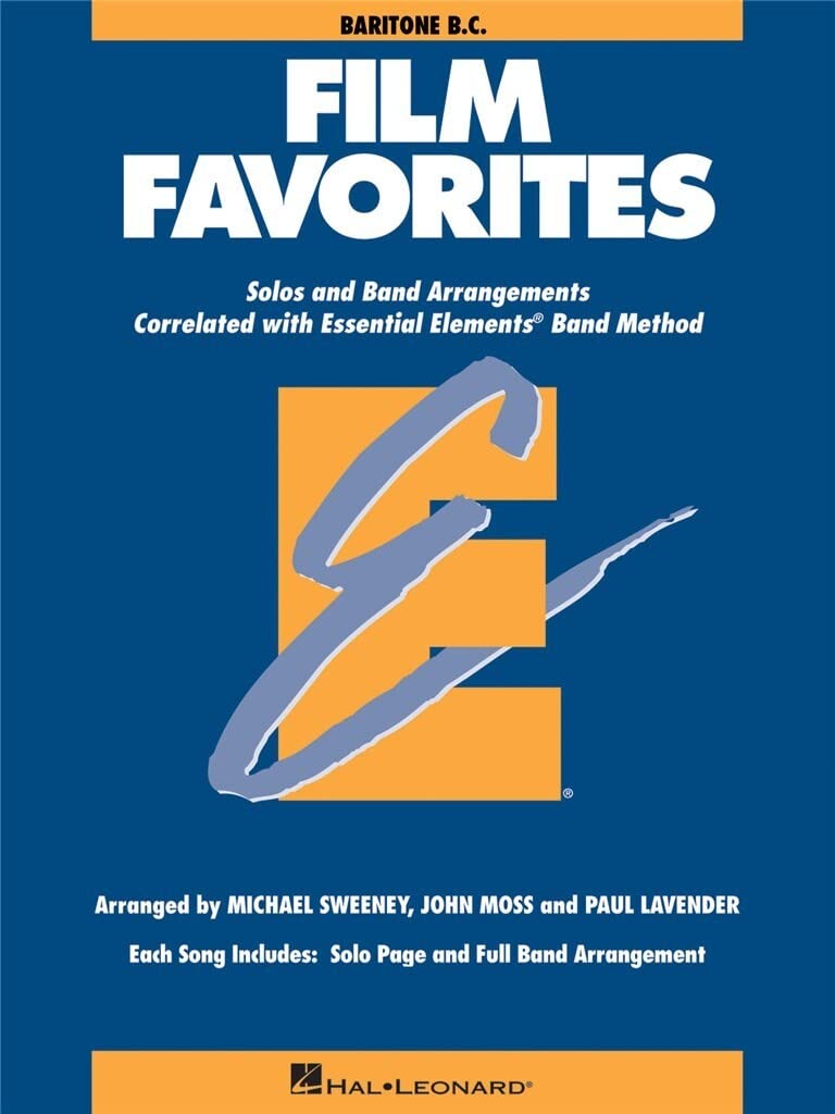 Film Favorites: Baritone B.C.: Solos and Band Arrangements Correlated with Essential Elements Band Method: Baritone B. C. Other products