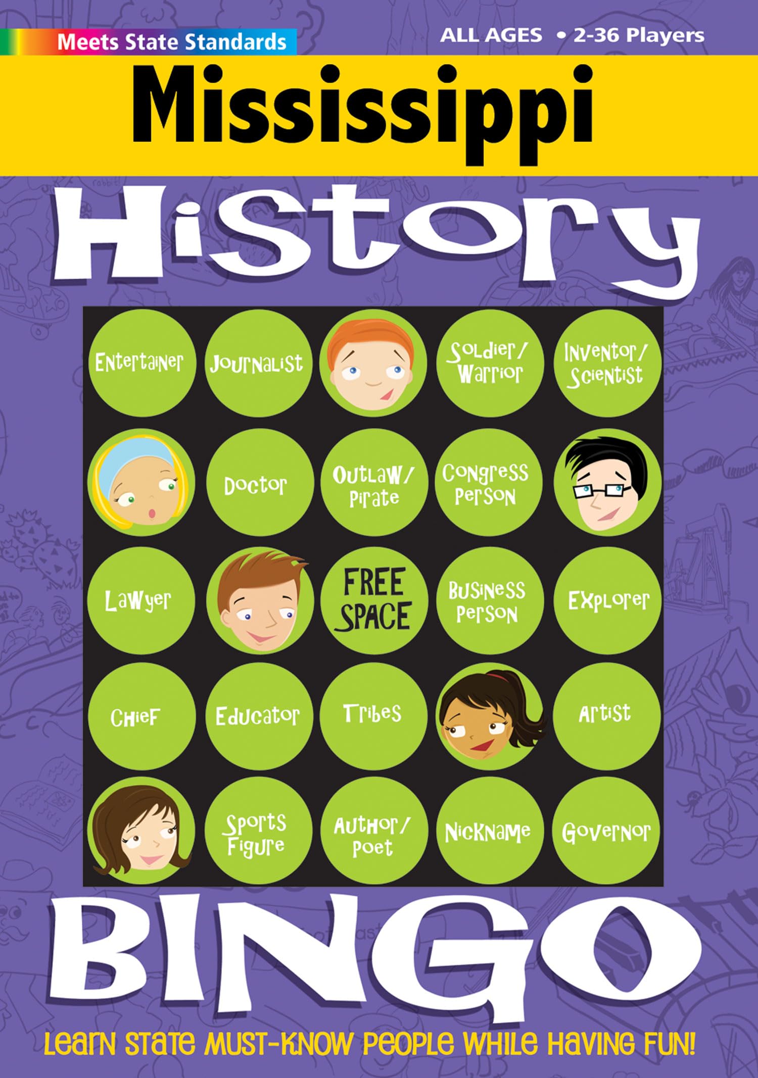 Mississippi Bingo: History Edition (Mississippi Experience) Leisure & Fun