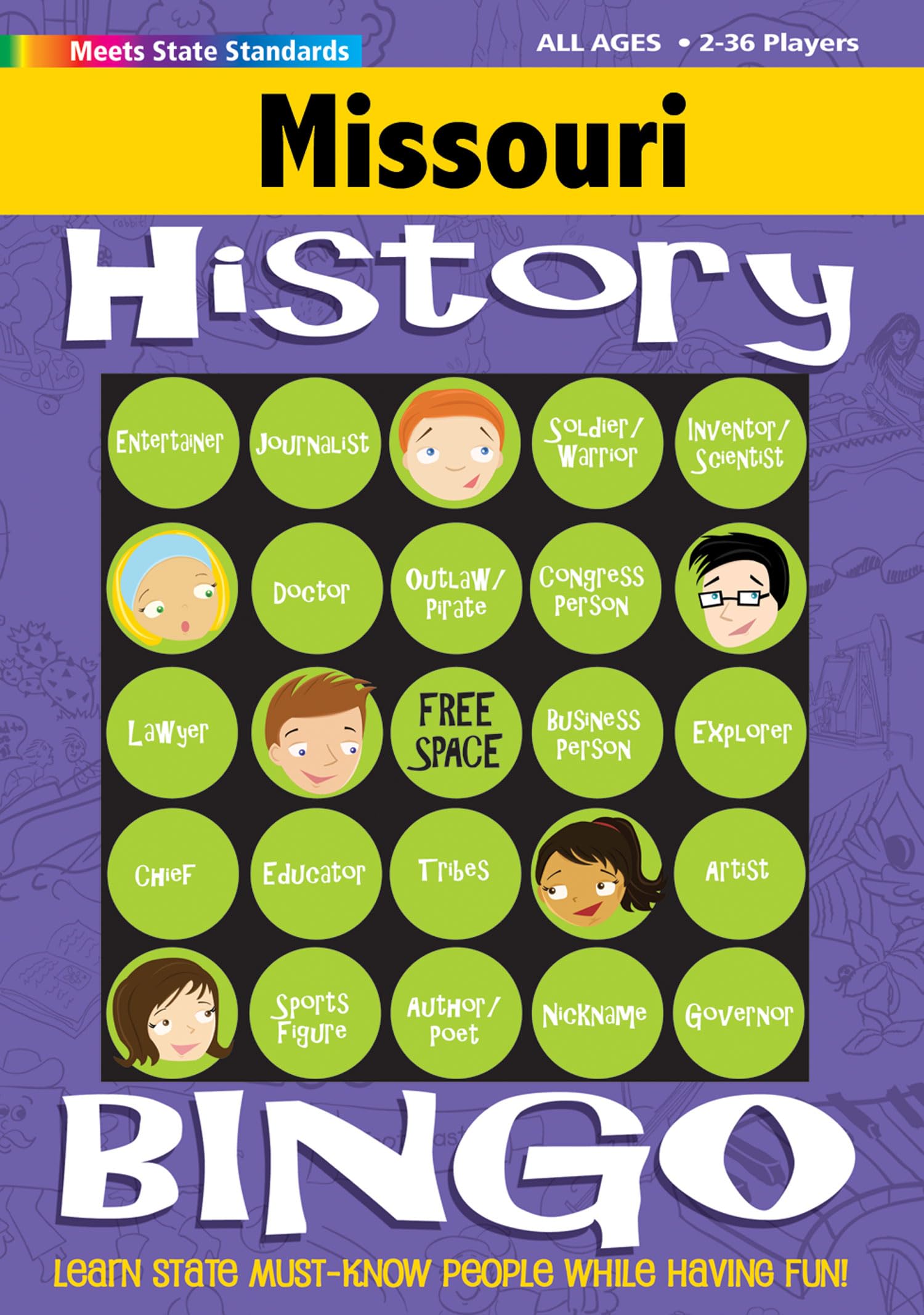 Missouri Bingo: History Edition (Missouri Experience) Leisure & Fun