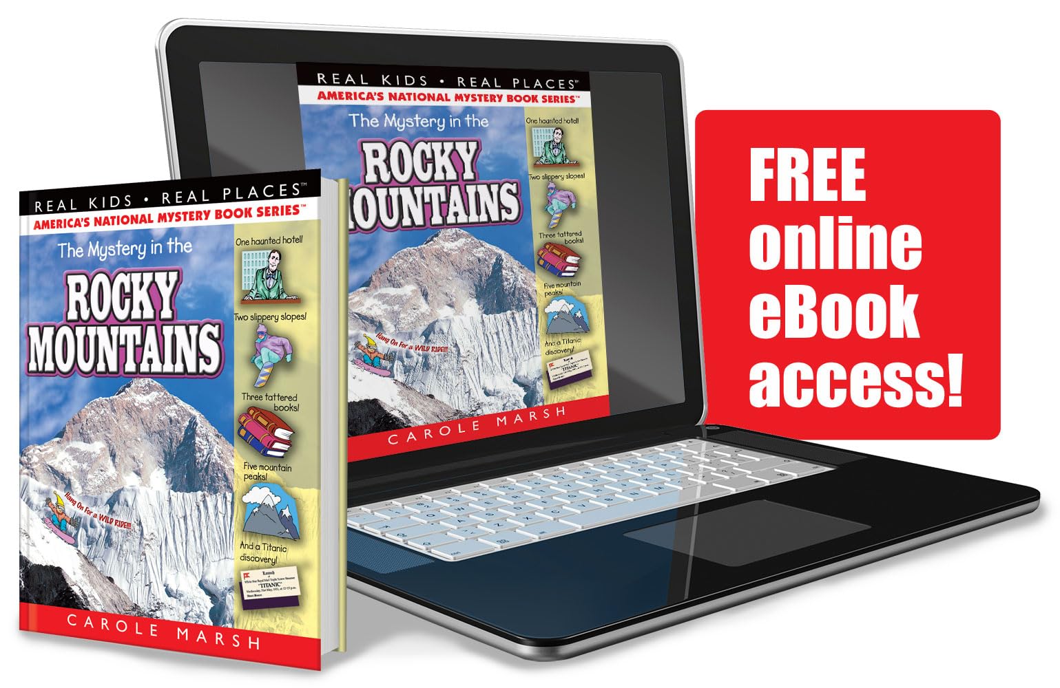 The Mystery in the Rocky Mountains: Library Binding book