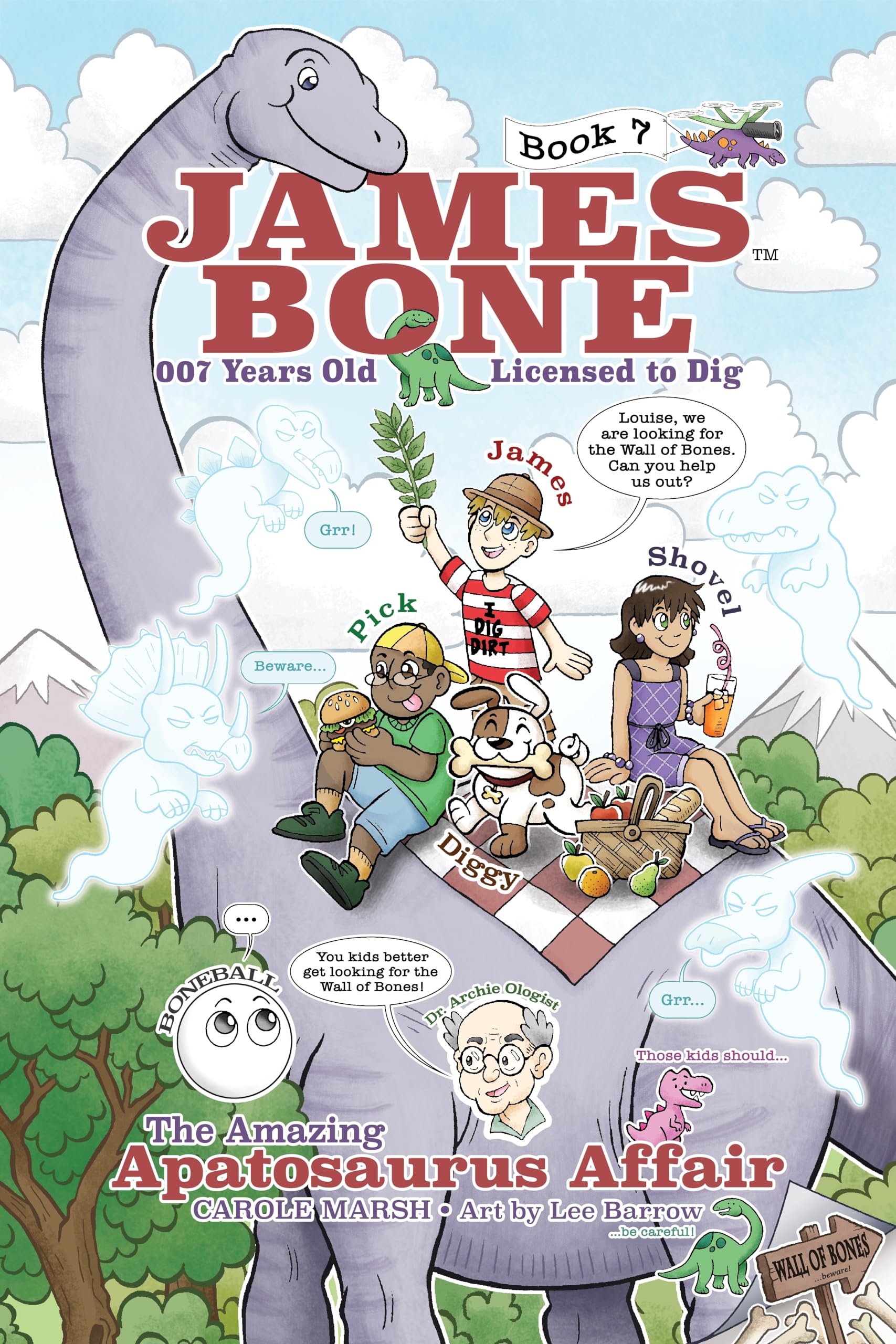 The Amazing Apatosaurus Affair: James Bone Graphic Novel #7 Business & Technology
