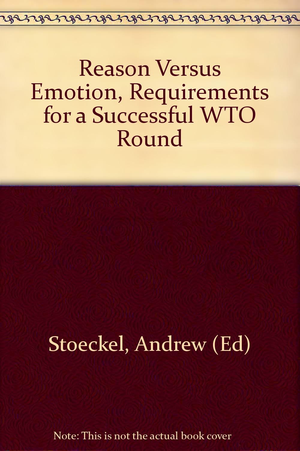 Product Image: Reason Versus Emotion, Requirements for a Successf