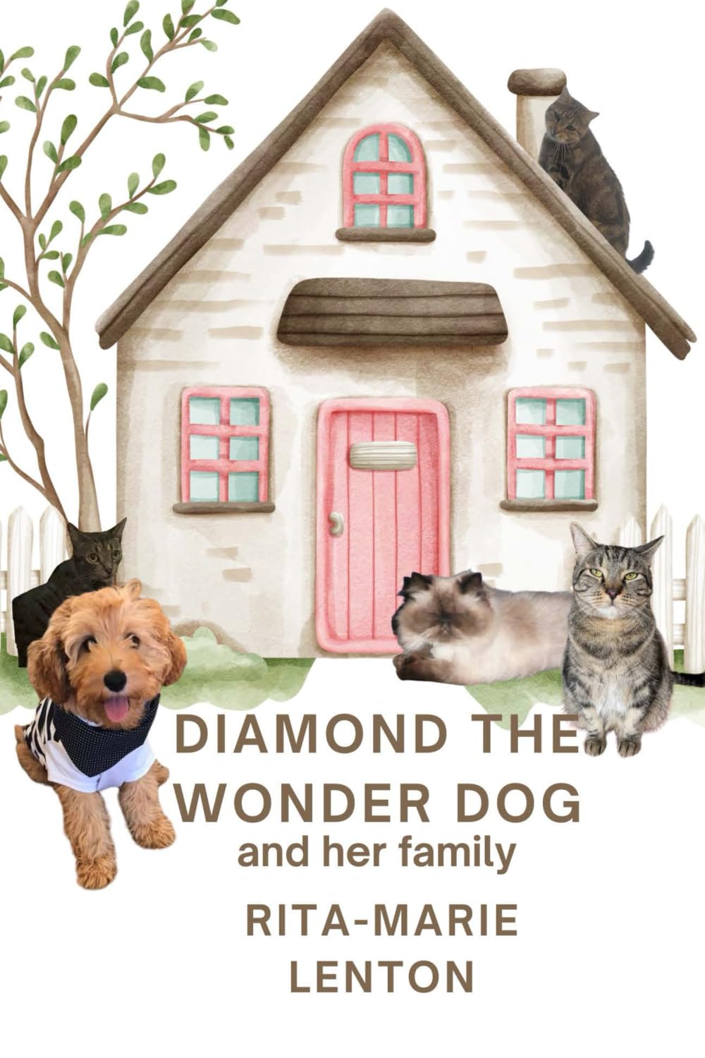 Diamond the Wonder Dog and her Family Pets