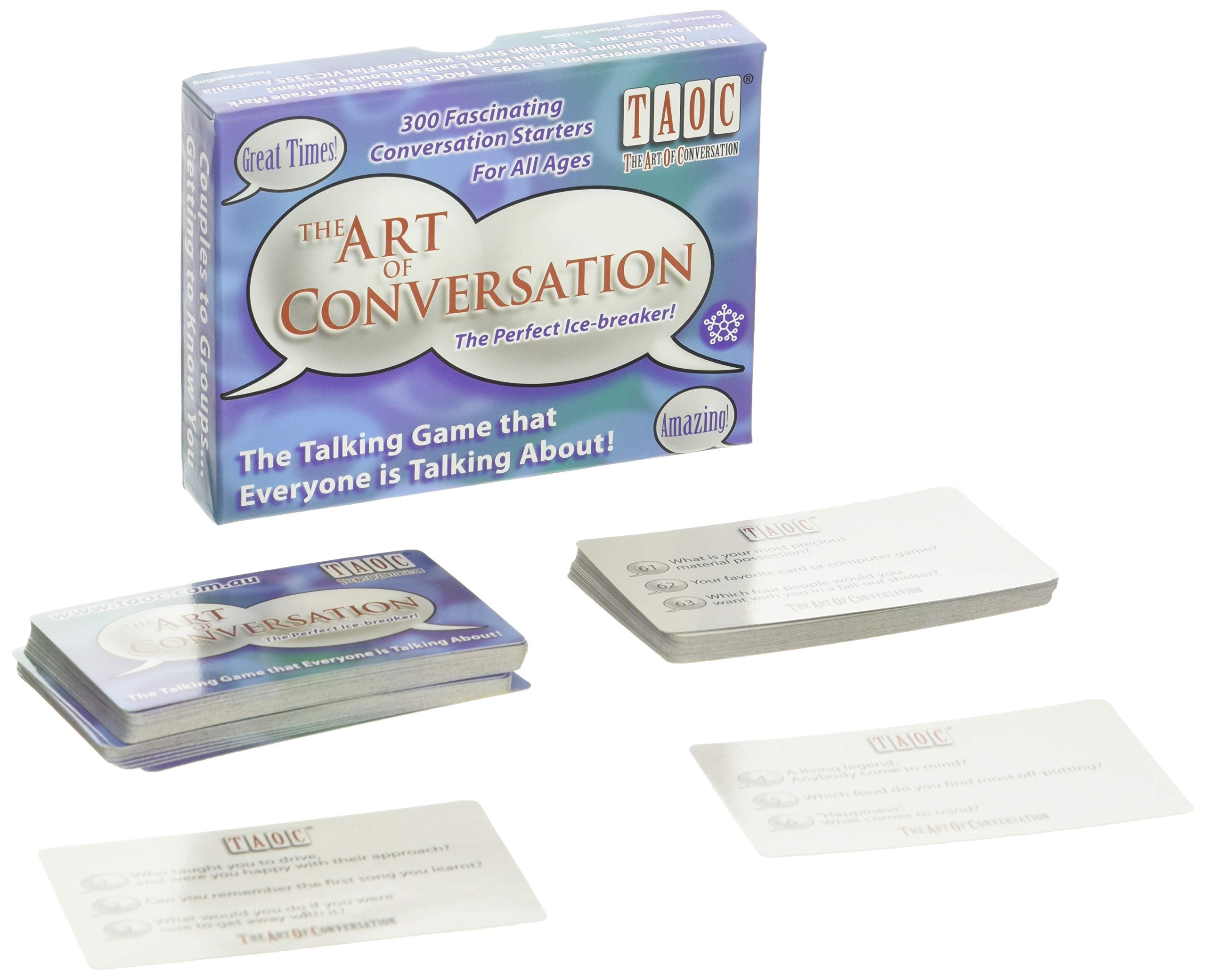The Art of Conversation: The Perfect Ice-breaker! Medicine