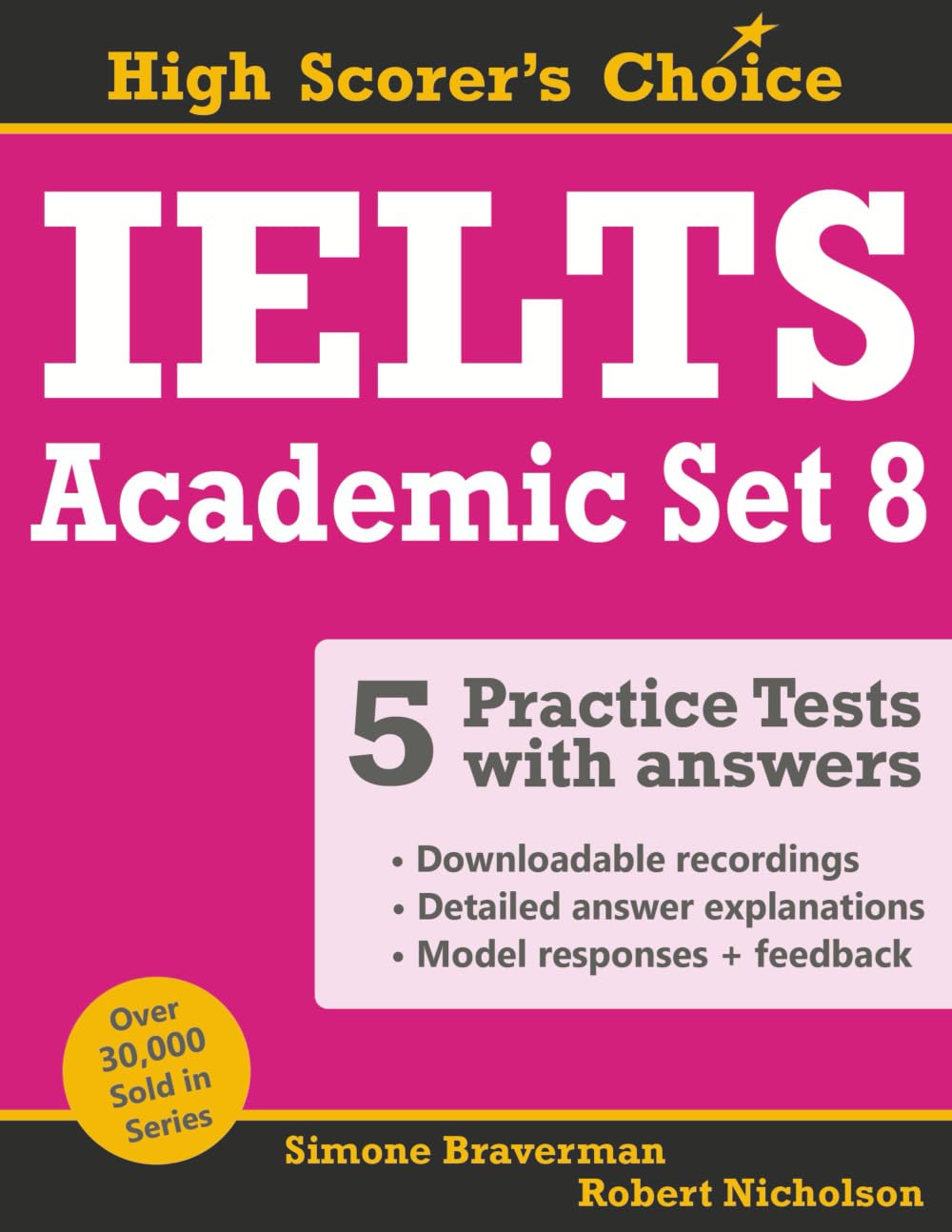 Product Image: IELTS 5 Practice Tests, Academic Set 8