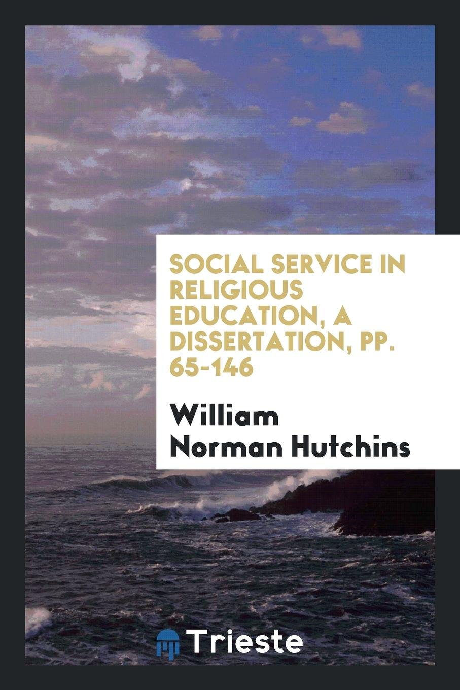 Social Service in Religious Education ... Learning & Reference