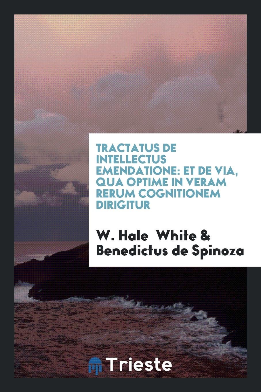 Tractatus de Intellectus Emendatione: Et de Via, Qua Optime in Veram Rerum Cognitionem Dirigitur Politics & History