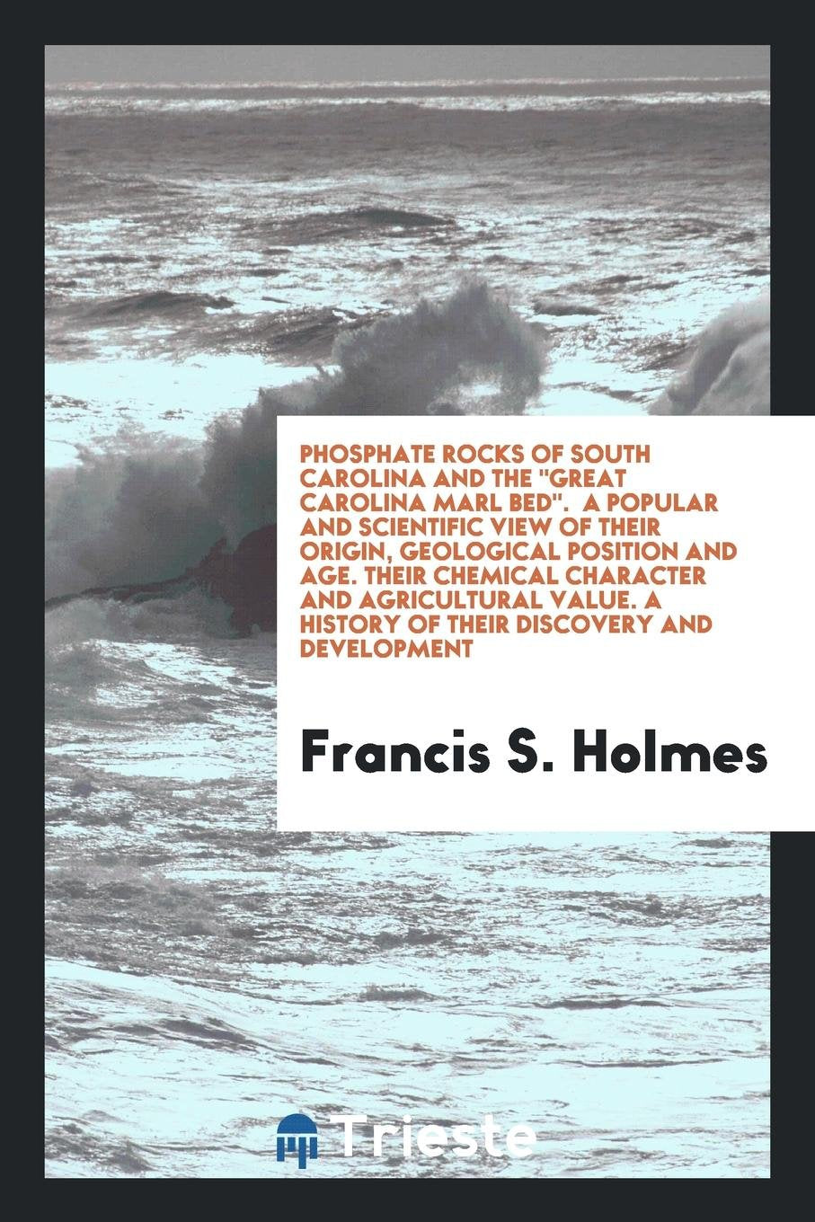 Phosphate Rocks of South Carolina and the Great Carolina Marl Bed: With ... Politics & History