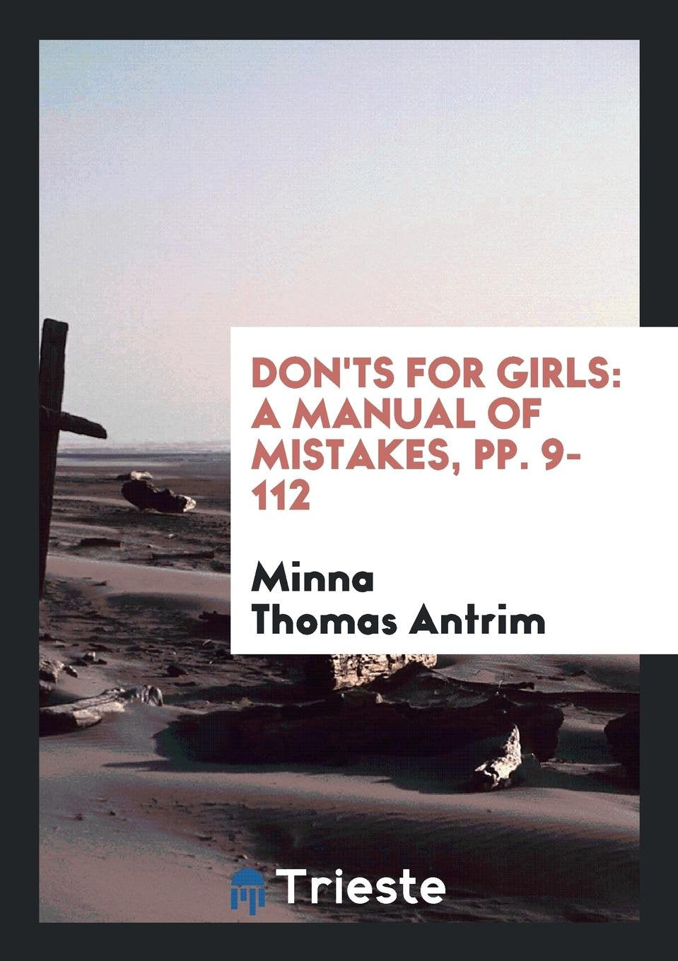 Don'ts for Girls: A Manual of Mistakes Contemporary literature