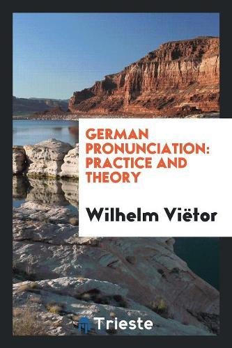Product Image: German Pronunciation: Practice and Theory