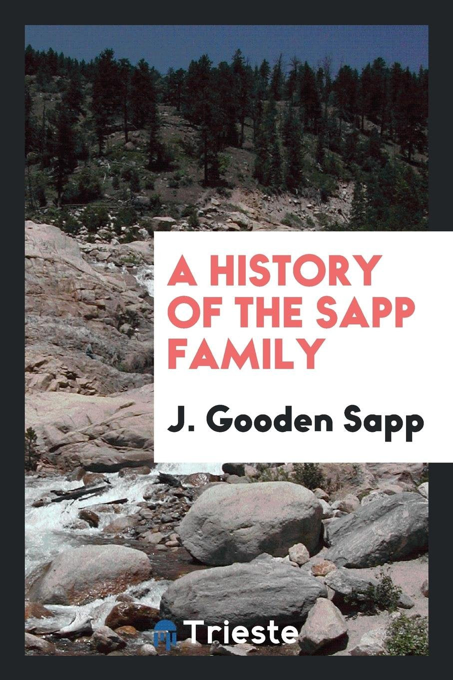 A History of the Sapp Family Contemporary literature