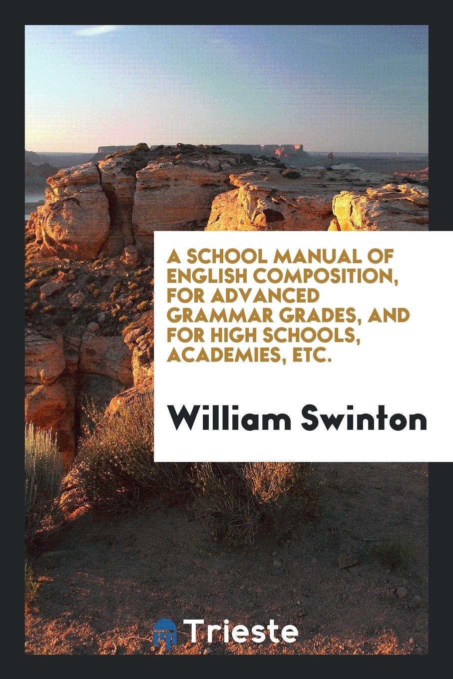 A School Manual of English Composition Social Sciences