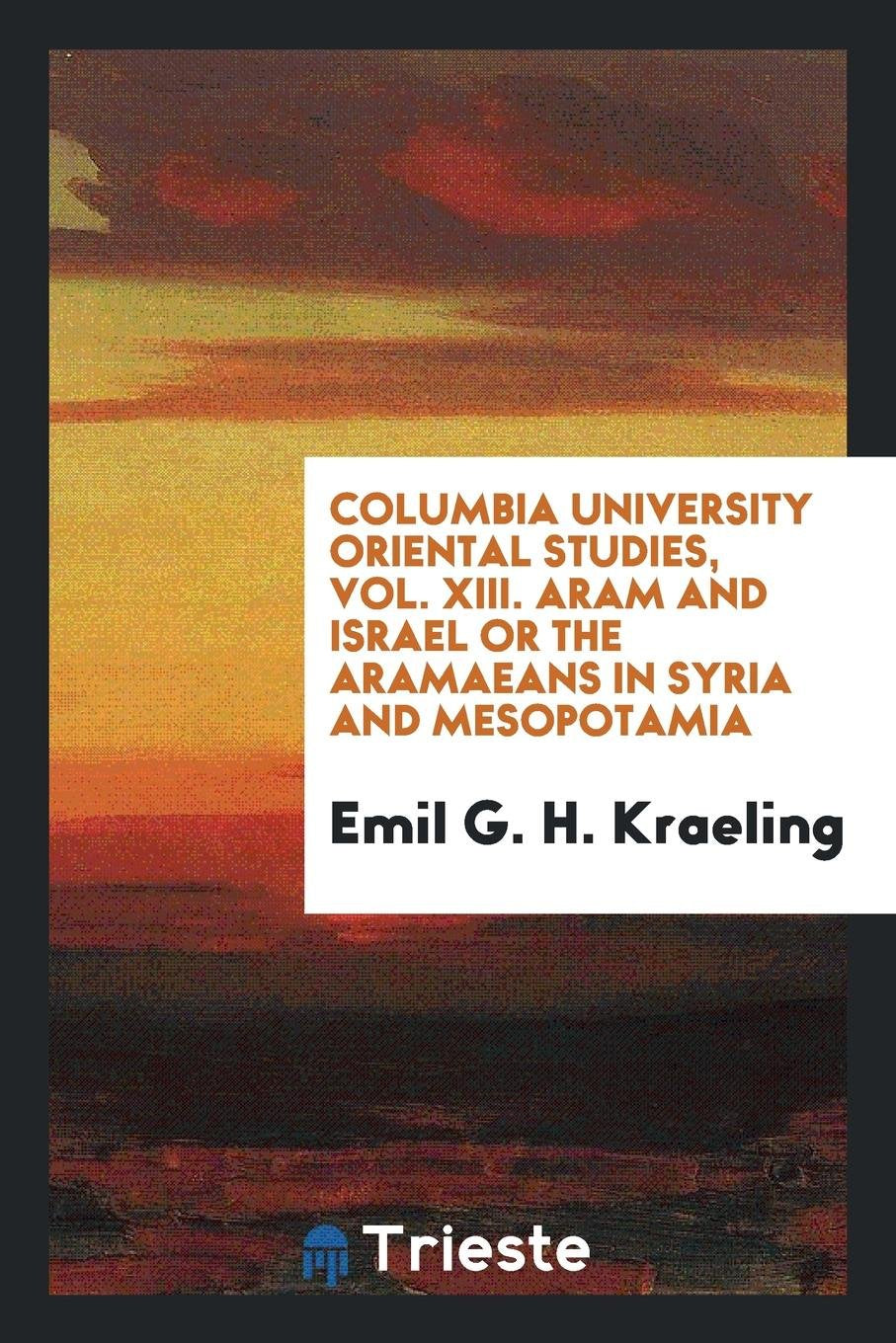 Aram and Israel Social Sciences