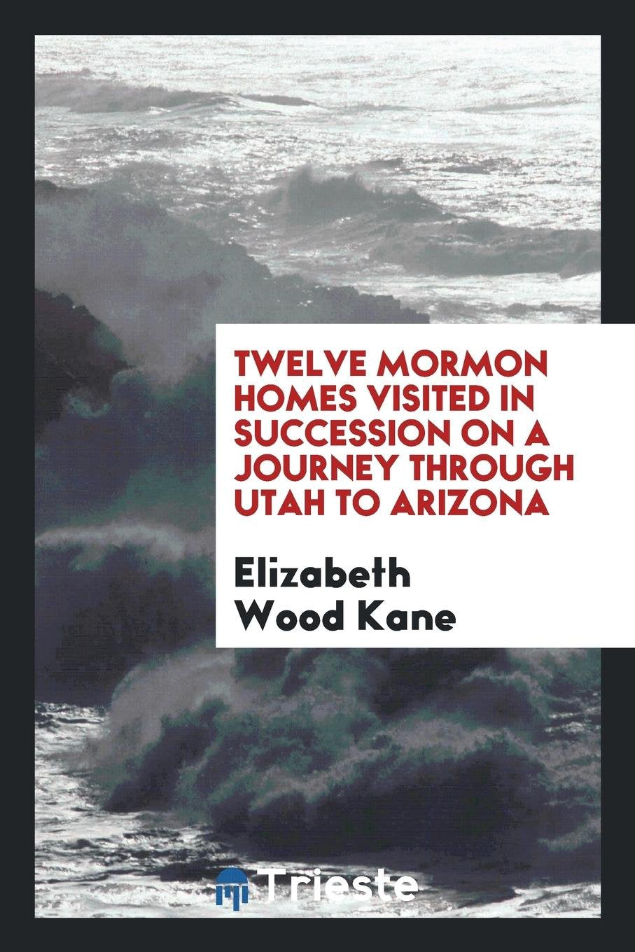 Twelve Mormon Homes Visited in Succession on a Journey Through Utah to Arizona Social Sciences