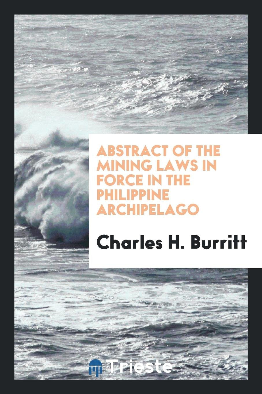 Abstract of the Mining Laws in Force in the Philippine Archipelago, Being the Royal Decree of ... Reference Books