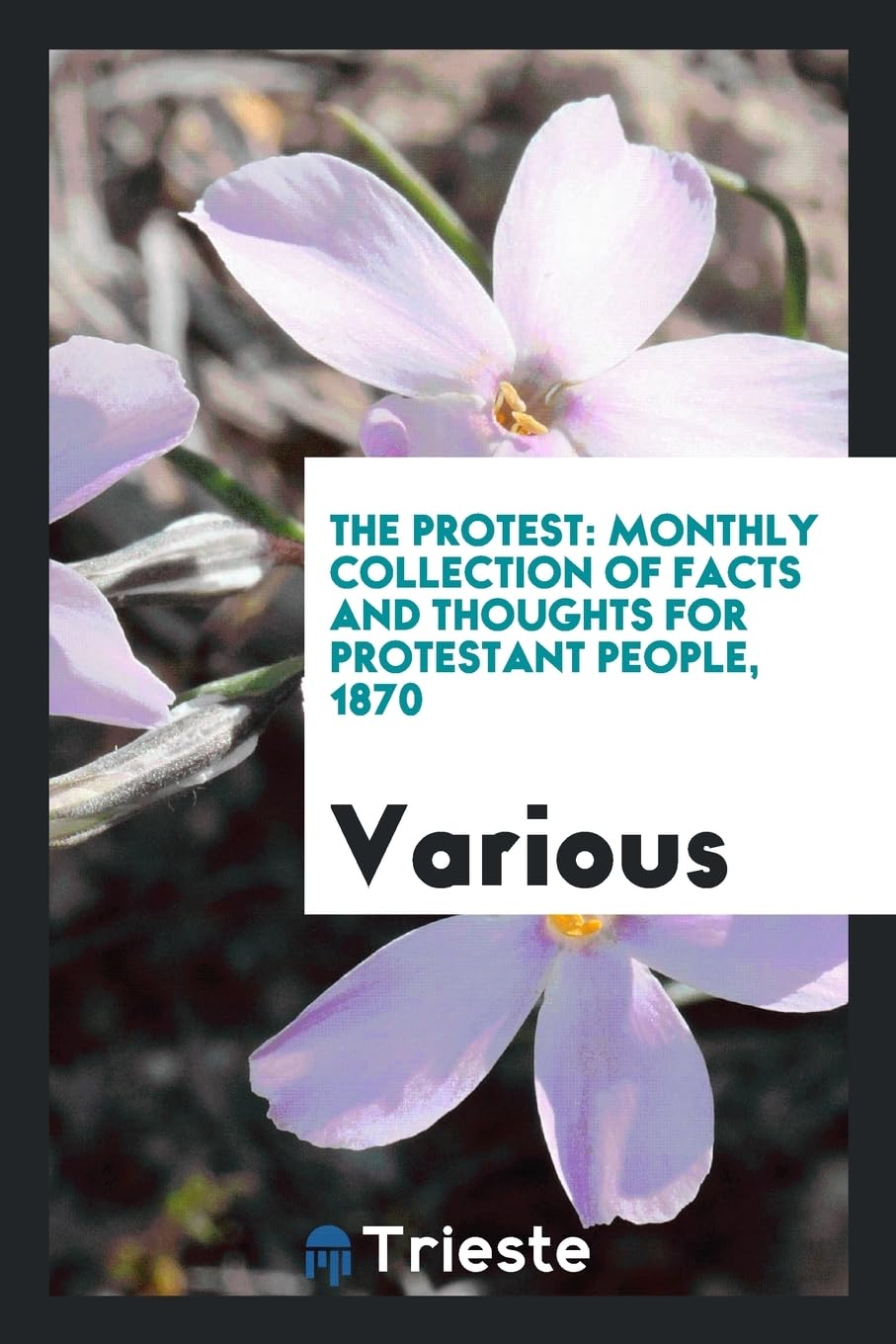 The Protest: Monthly Collection of Facts and Thoughts for Protestant People, 1870 Books