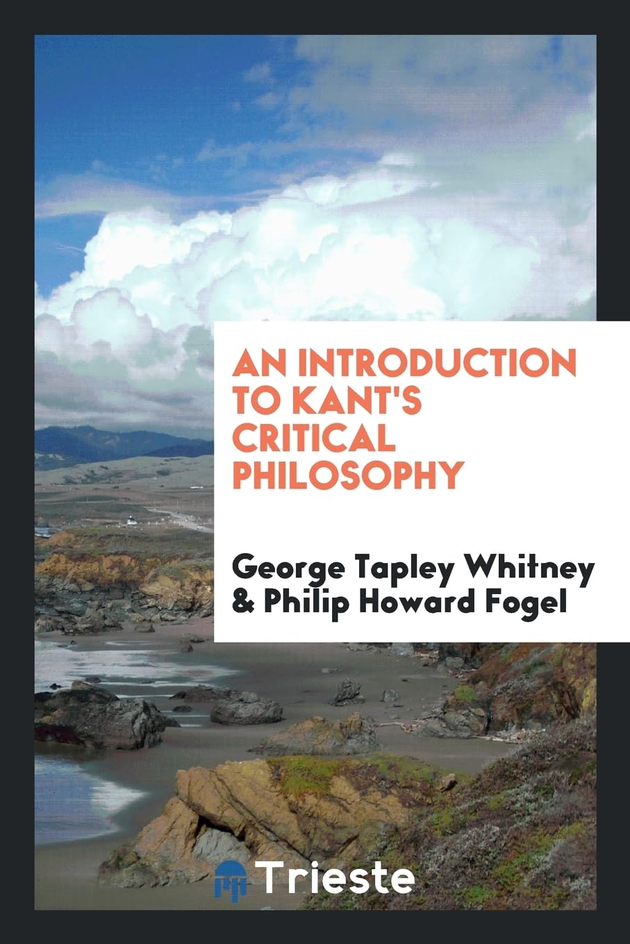 An Introduction to Kant's Critical Philosophy Philosophy