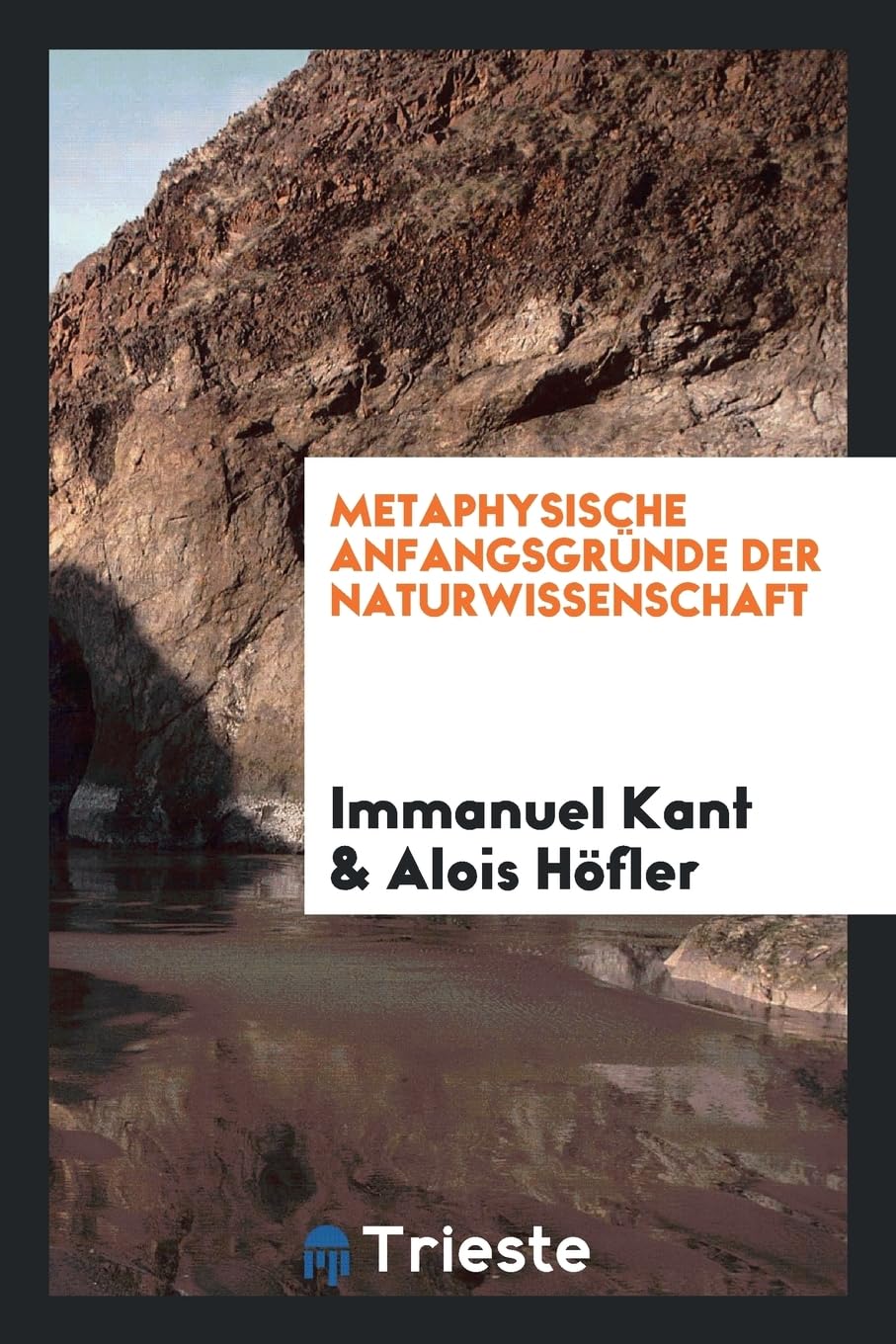 Metaphysische Anfangsgr nde Der Naturwissenschaft Natural Sciences