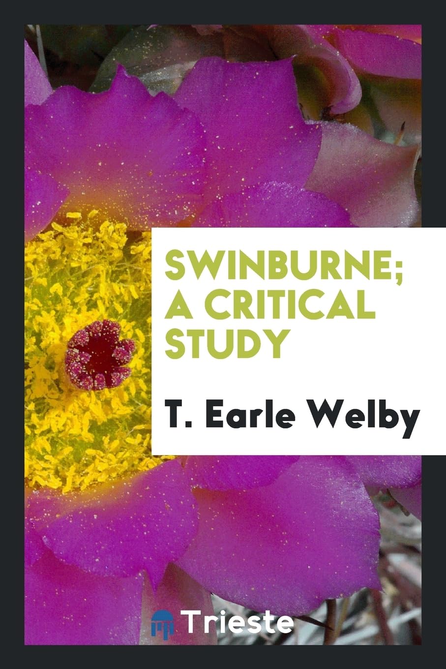 Product Image: Swinburne; A Critical Study