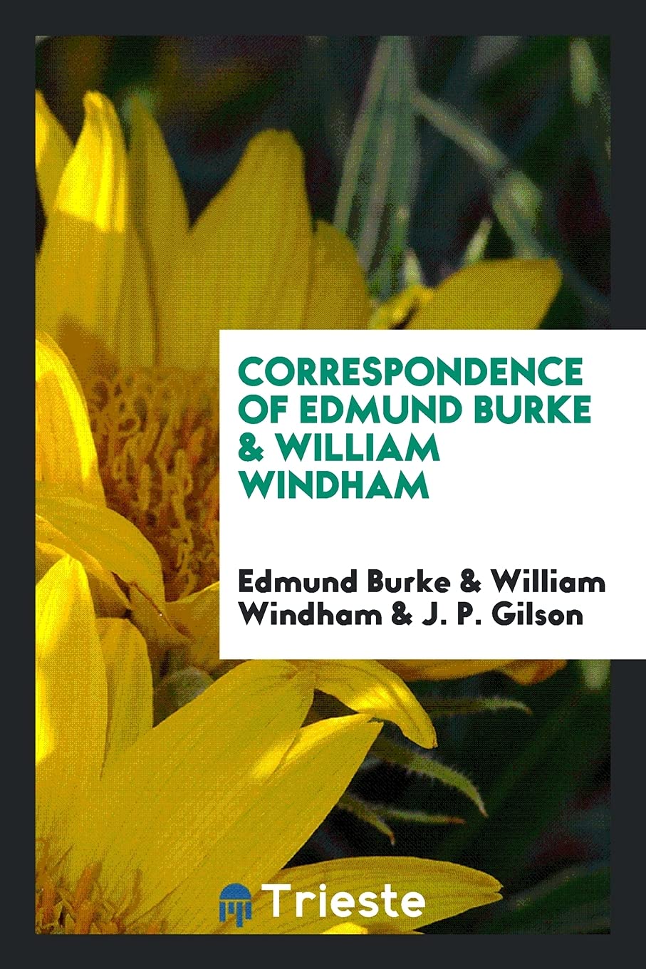 Correspondence of Edmund Burke & William Windham Politics & History