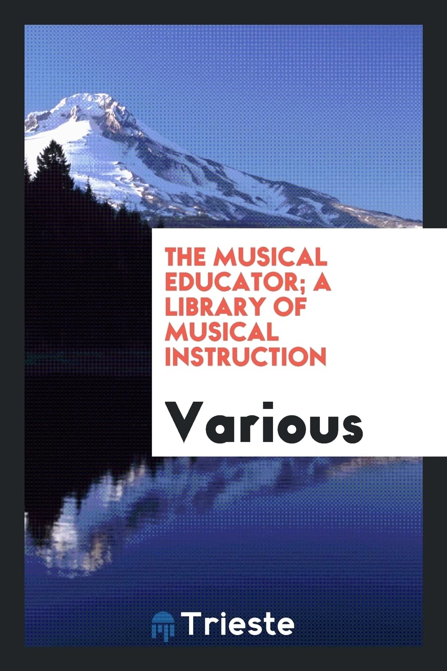 The Musical Educator; A Library of Musical Instruction Politics & History