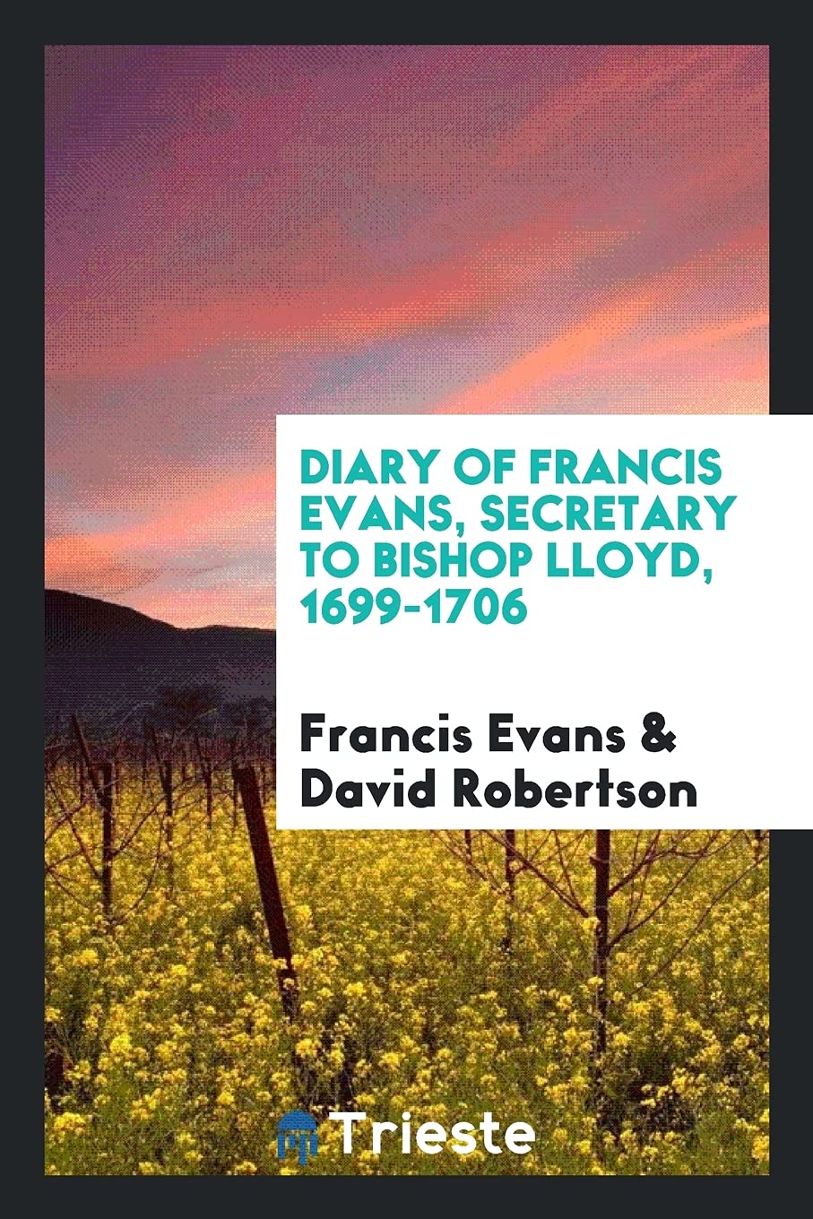 Diary of Francis Evans, Secretary to Bishop Lloyd, 1699-1706 Politics & History