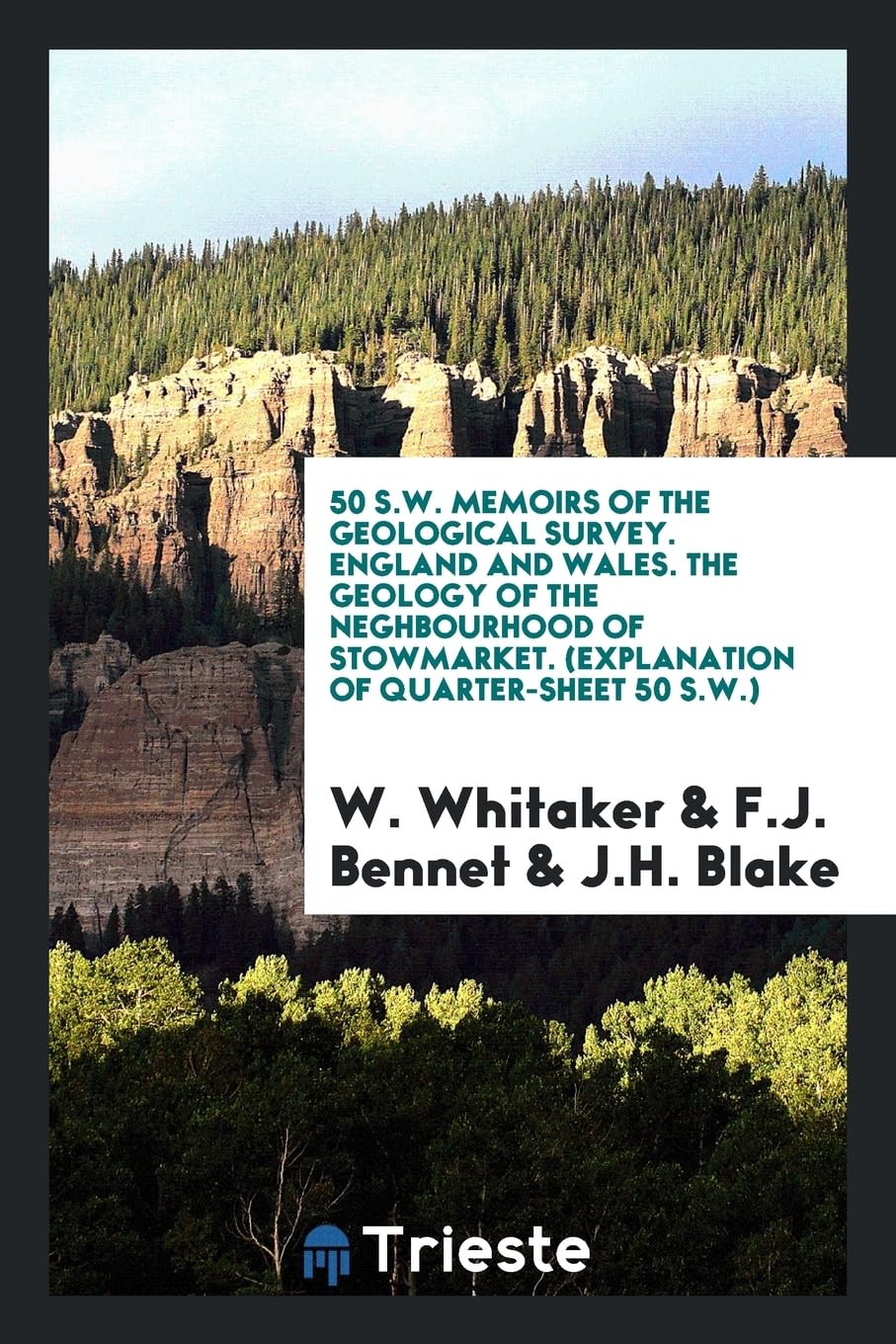 50 S.W. Memoirs of the Geological Survey. England and Wales. the Geology of the Neghbourhood of Stowmarket. (Explanation of Quarter-Sheet 50 S.W.) Books