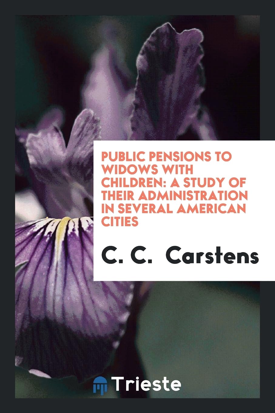 Public Pensions to Widows with Children: A Study of Their Administration in Several American Cities Business, Finance & Career