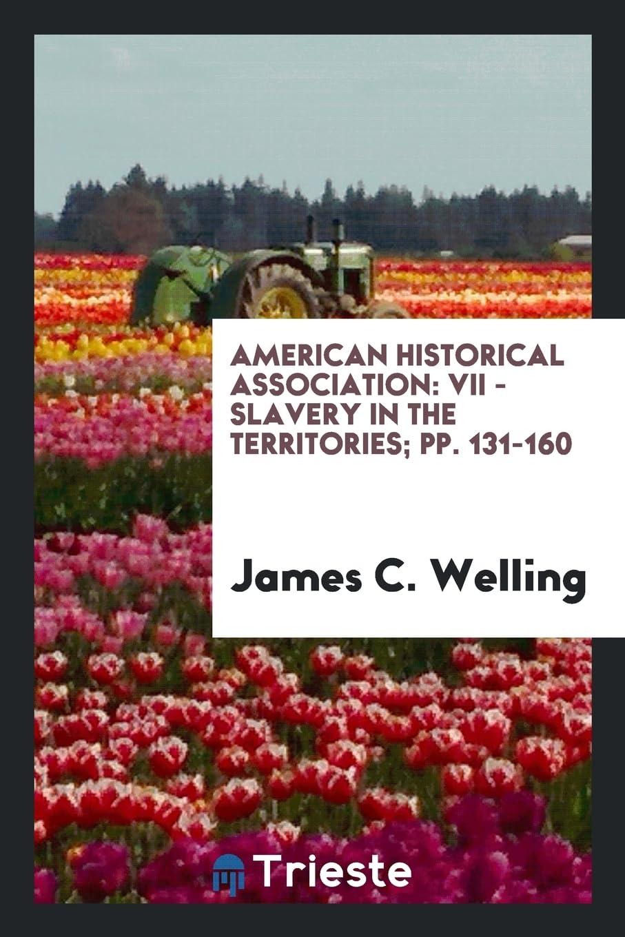 American Historical Association: VII - Slavery in the Territories; Pp. 131-160 Politics & History