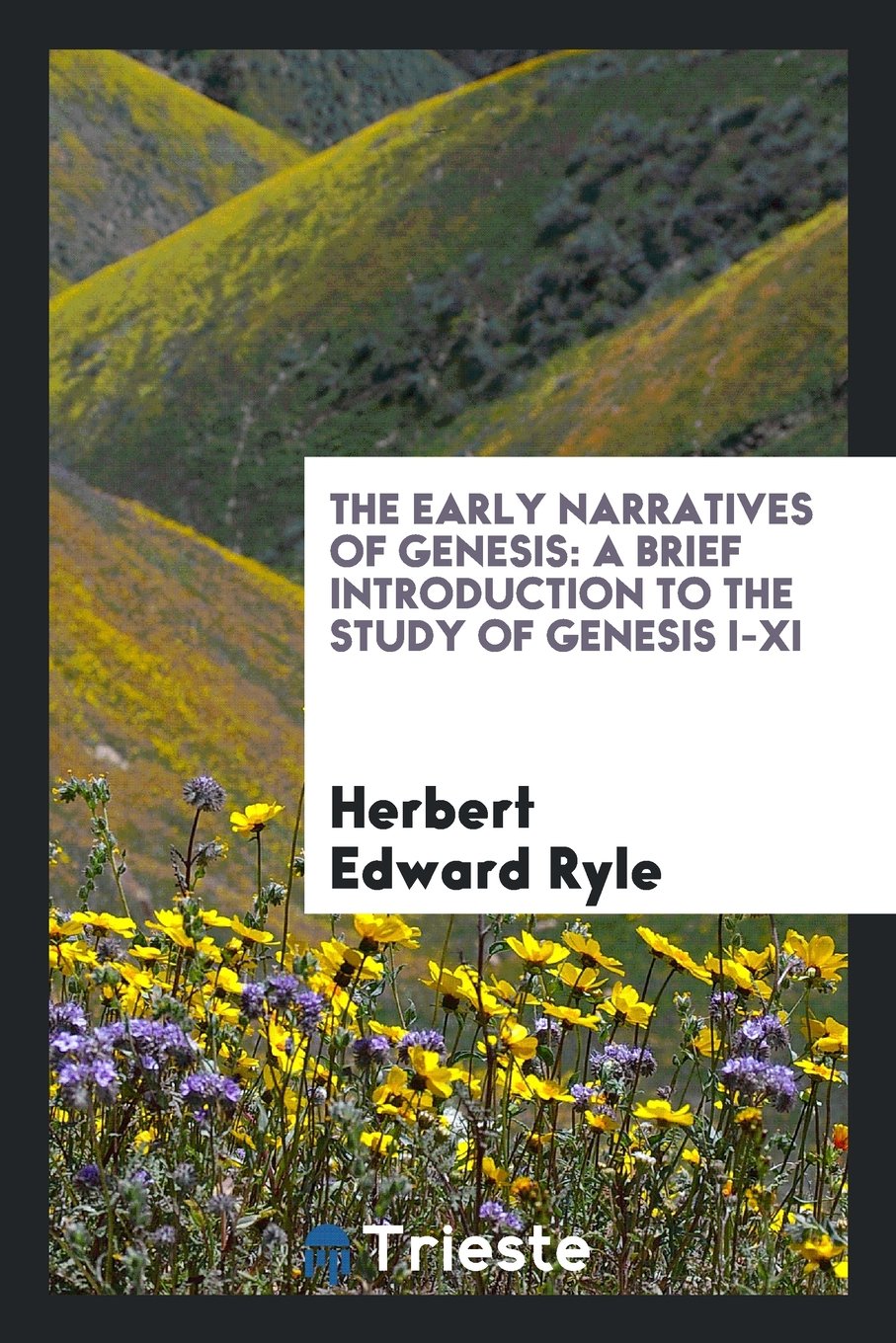 The Early Narratives of Genesis: A Brief Introduction to the Study of Genesis I-XI Contemporary literature