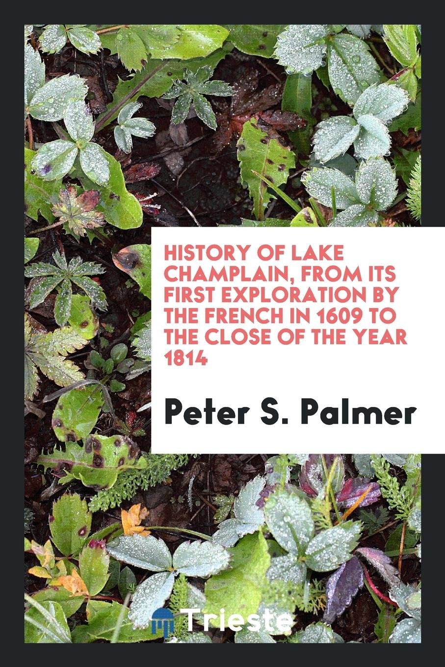 History of Lake Champlain, from Its First Exploration by the French in 1609 to the Close of the Year 1814 Politics & History