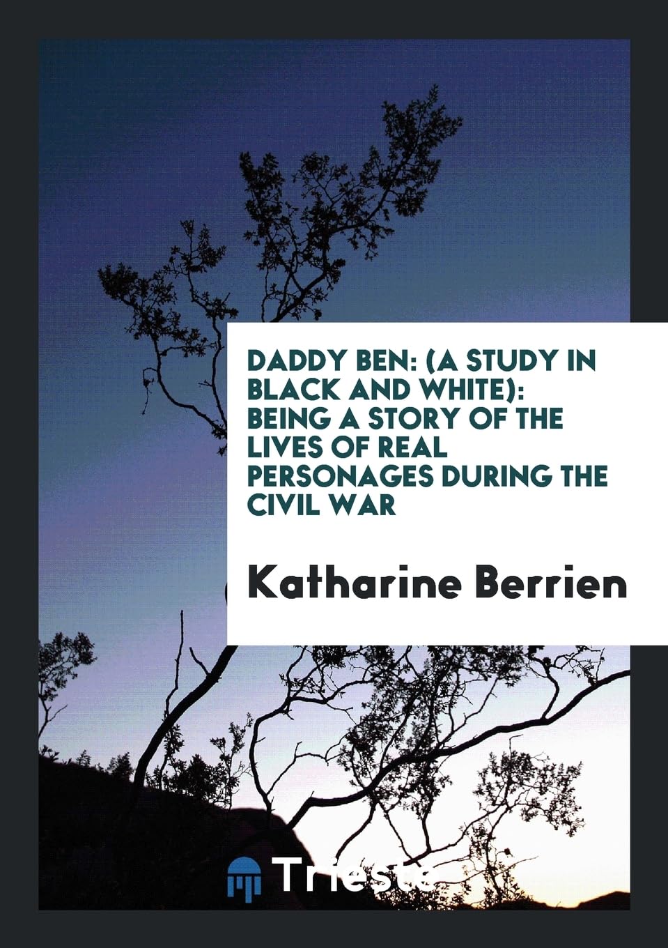 Daddy Ben: (a Study in Black and White): Being a Story of the Lives of Real Personages During the Civil War Books