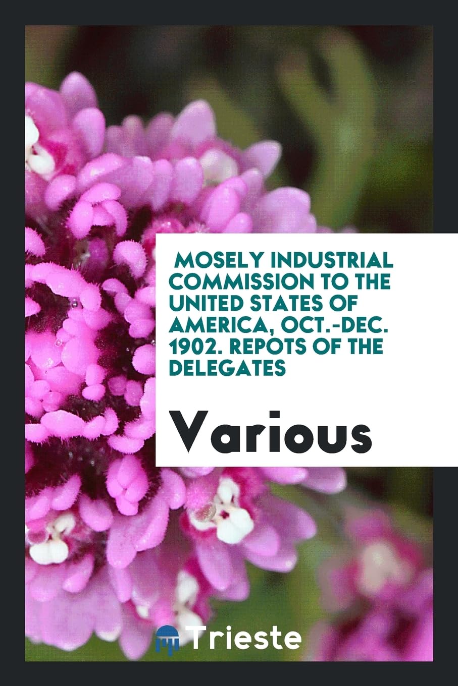 Mosely Industrial Commission to the United States of America, Oct.-Dec. 1902. Repots of the Delegates Social Sciences