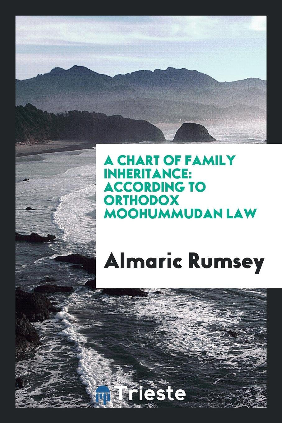 A Chart of Family Inheritance: According to Orthodox Moohummudan Law with an ... Law