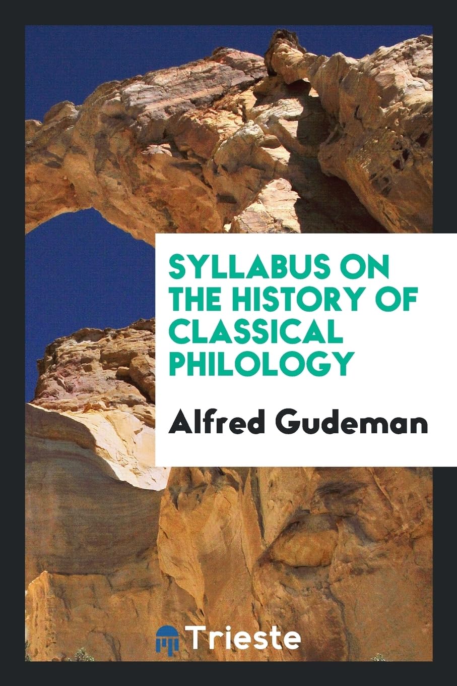 Syllabus on the History of Classical Philology Drama