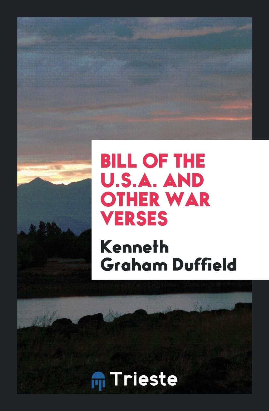Bill of the U.S.A. and Other War Verses Books