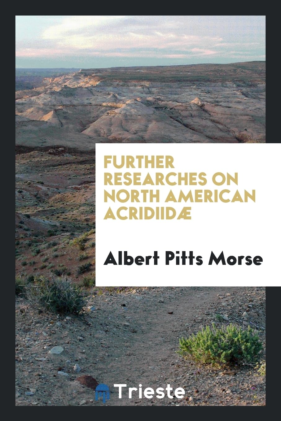 Further Researches on North American Acridiid Books