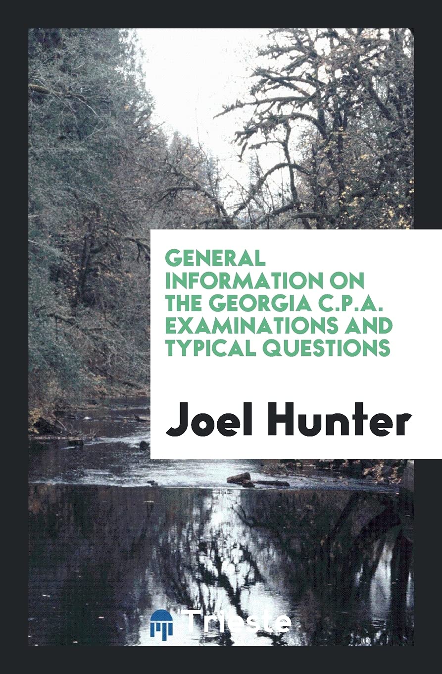 General Information on the Georgia C.P.A. Examinations and Typical Questions Business, Finance & Career